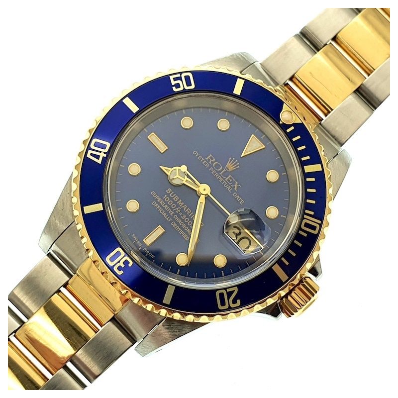 Image 18 of Rolex Submariner 16613; Gold/steel diving watch