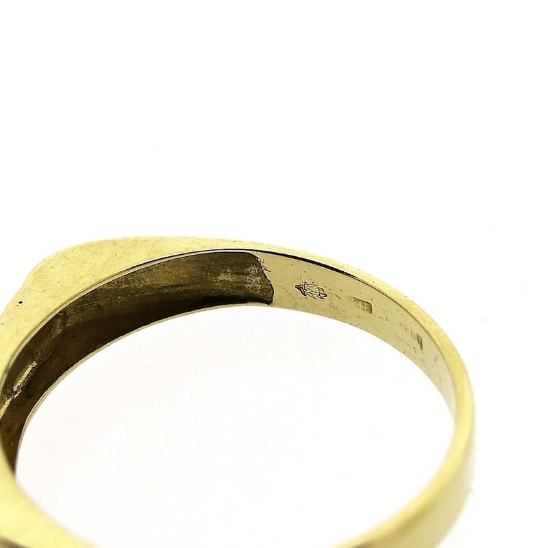 Image 6 of Tricolor gold pinky ring | Men