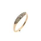 Image 1 of Rose Gold Ring with Diamonds; Approx. 0.28 ct.