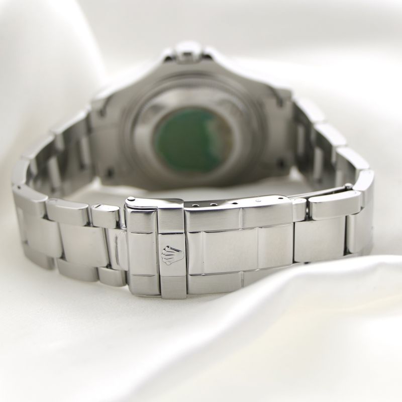 Image 12 of Rolex Yachtmaster 168622; Unisex watch with platinum bezel/dial