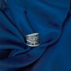 Image 6 of Silver fantasy ring patinated