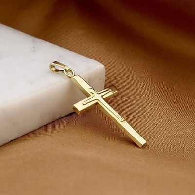 Gold Cross Pendant Image 2 of Gold Cross Pendant