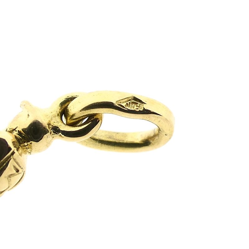 Afbeelding 6 van Gouden hanger van een motorcrosser