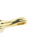 Image 10 of Two-tone gold minimalist pendant with diamond | 0.05 ct.