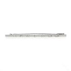 Image 1 of White gold brooch with diamond; 0.18 ct.