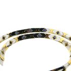 Image 4 of Two-tone gold fantasy necklace with sapphire