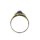 Image 5 of 18 carat gold ring with star sapphire