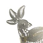 Image 3 of Vintage/antique bird brooch; filigree technique