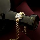 Image 2 of Gold gourmet link bracelet with zirconia | 19 cm - 21 cm