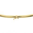 Image 4 of Gold Omega link necklace | 43 cm