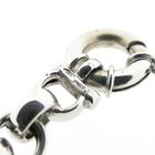 Image 6 of White gold jasseron link necklace