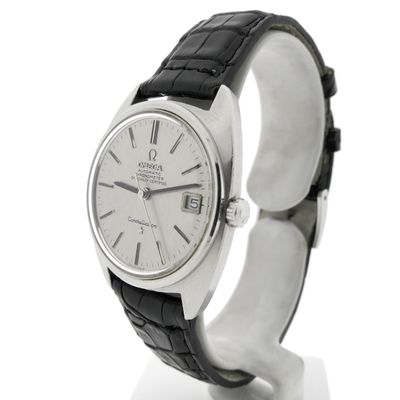 Image 2 of Omega Constellation Automatic Chronometer; Vintage horloge met 'linen' wijzerplaat