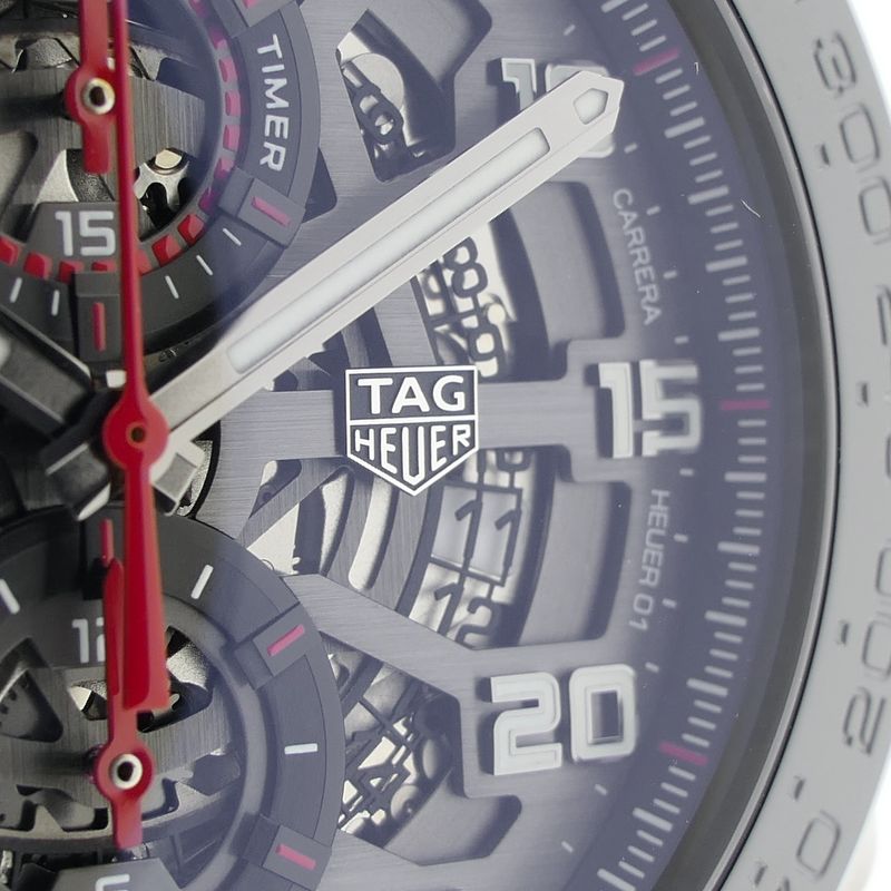 Image 7 of TAG Heuer Carrera Skeleton CAR2A1H.FT6101; Chronograph men's watch