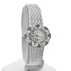 Image 6 of Juvania Geneva 'Cocktail Watch'; 18k white gold women's watch with diamonds and sapphires