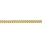 Image 5 of Flat Gourmet Link Bracelet in Yellow Gold