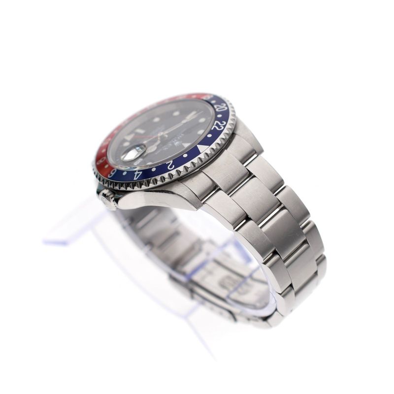 Afbeelding 7 van Rolex GMT-Master II 'Pepsi' 16710; Automatisch Heren Horloge
