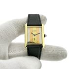 Image 9 of Cartier Tank Vermeil Trinity; Vintage mechanical women's watch