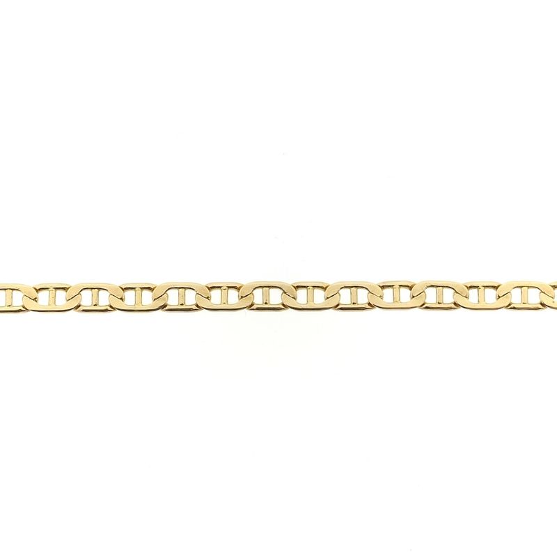 Image 7 of Gold navy link bracelet