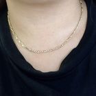 Image 2 of Gold infinity link necklace | 44 cm