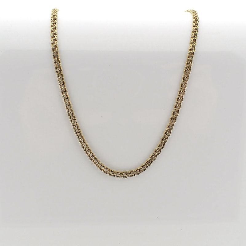 Image 4 of Gold Prince of Wales necklace; 45.5 cm