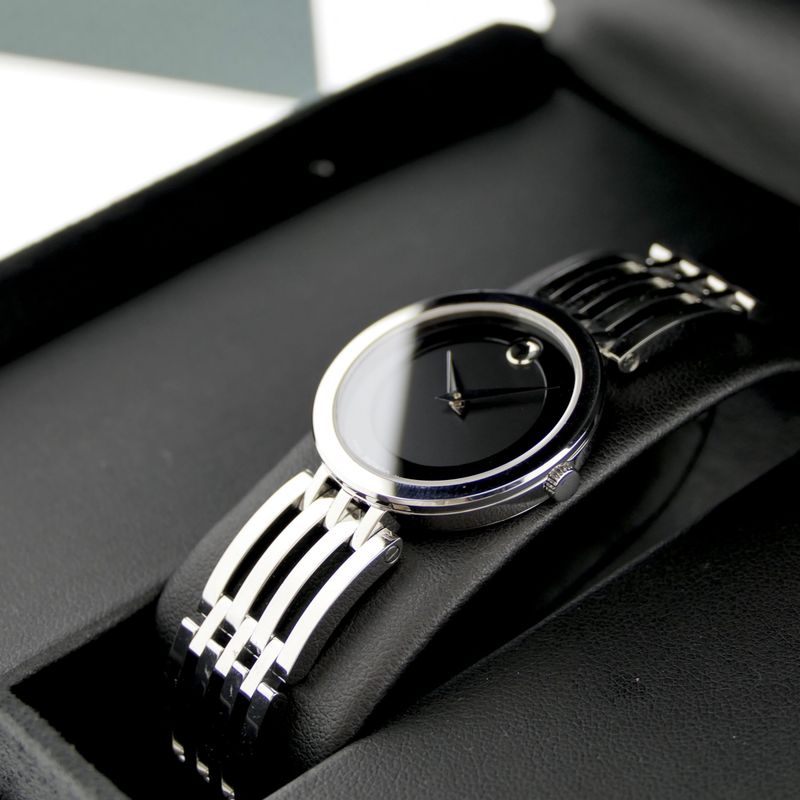 Image 15 of Movado Esperanza; Women's watch with dark gray dial; 0607051