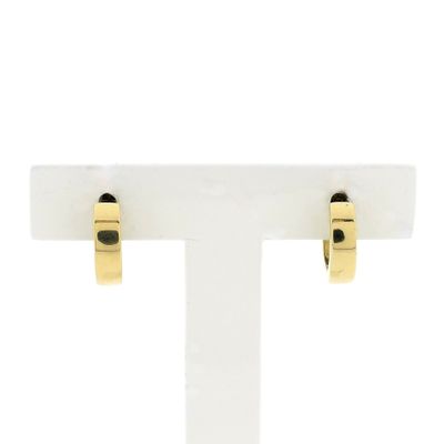 Image 1 of Gold earrings; Ø 13.5