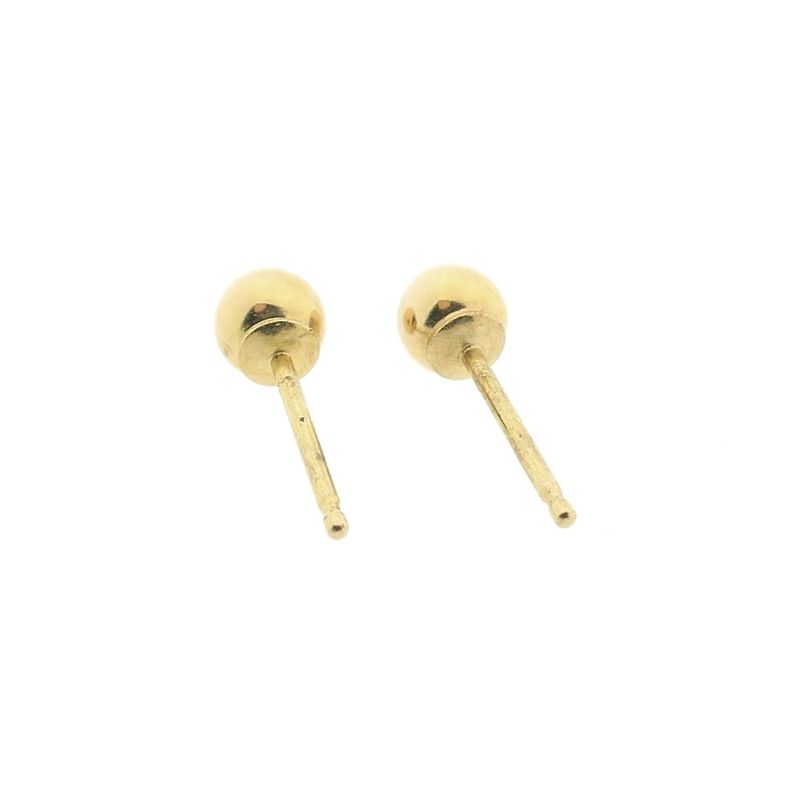 Image 8 of Gold ball stud earrings