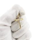 Image 8 of Bicolor Gold Cross Pendant