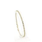 Image 1 of Two-tone gold Bismarck link bracelet | 21 cm