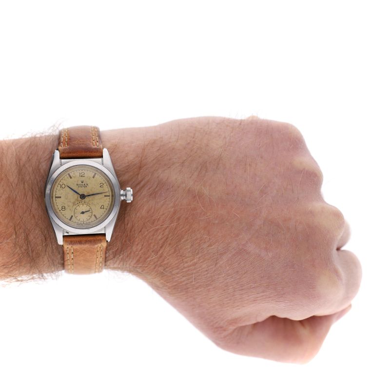 Image 10 of Rolex Oyster Precision 'Flat-Back' Ref. 2765; Vintage Watch