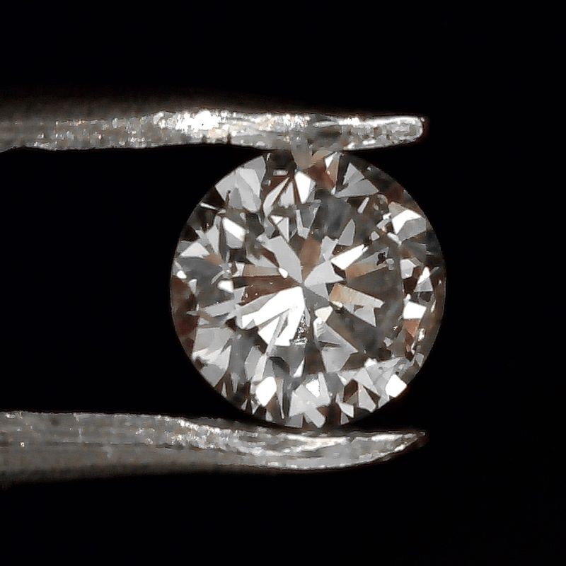Image 3 of 0.22 ct. Brilliant cut diamond H/SI2 + HRD Certificate - Natural diamond