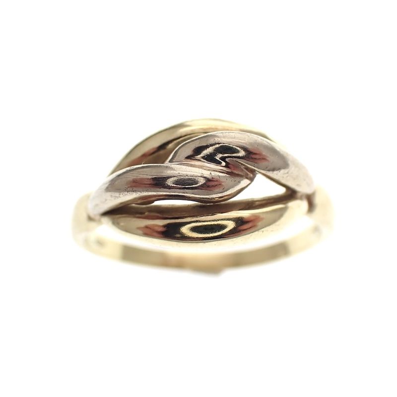 Image 2 of Two-tone gold fantasy ring