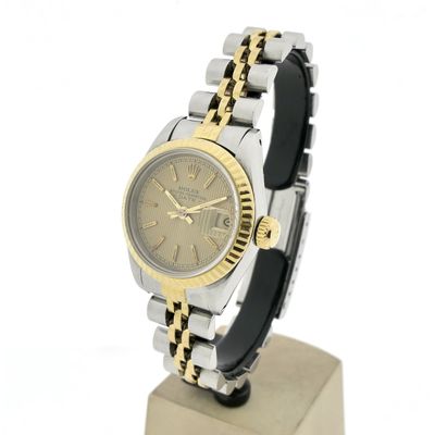 Image 2 of Rolex Datejust 26mm 69173; 18k gold/steel vintage women's watch