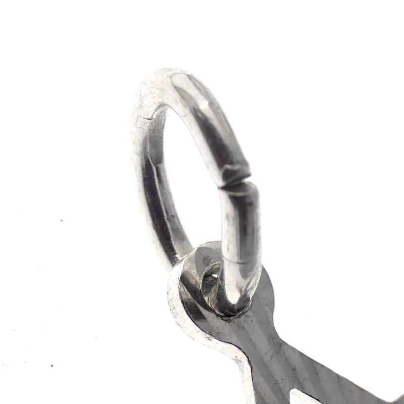 Image 3 of Silver charm; Star of David