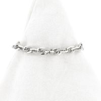 Silver Fantasy/Cable Chain Bracelet