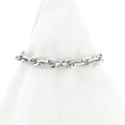 Image 1 of Silver Fantasy/Cable Chain Bracelet