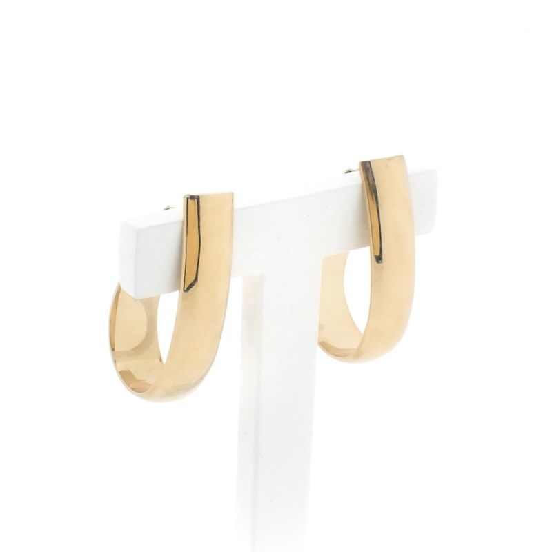 Image 1 of Gold vintage fantasy stud earrings