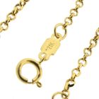 Image 4 of 21 carat gold jasseron link chain | 61 cm