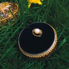 Image 4 of Gold ring with pearl