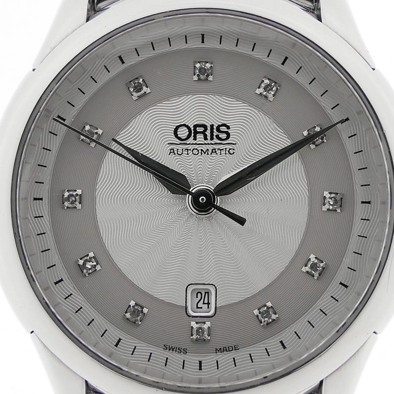 Image 4 of Oris Artelier Date 'Diamonds'; Automatic women's watch
