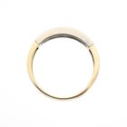 Image 6 of Two-tone gold ring with zirconia