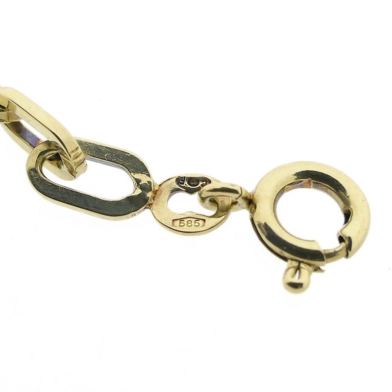 Image 6 of Gold anchor link bracelet | 20 cm