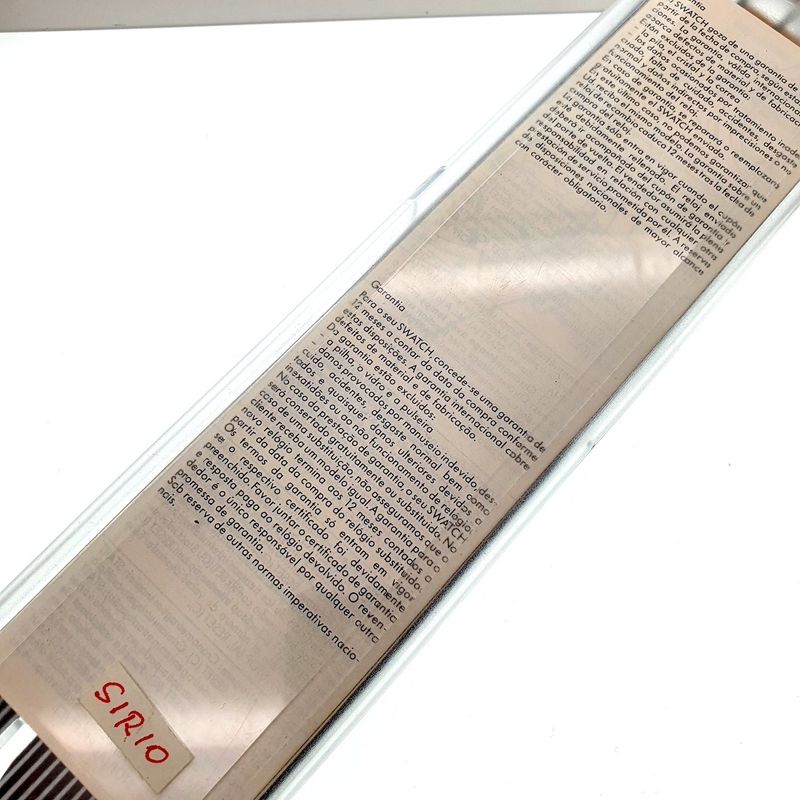 Image 5 of Swatch Sirio; Chronograph watch | SCM101