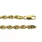 Image 6 of Gold twisted link chain | 40-80 cm