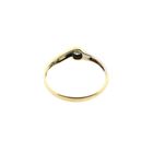 Afbeelding 5 van Bicolor gouden ring met diamant; 0,10 ct.