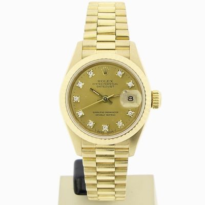 Image 1 of Rolex Datejust 26mm 18k Gold Women's Watch