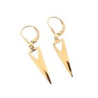 Image 6 of Gold triangle stud earrings