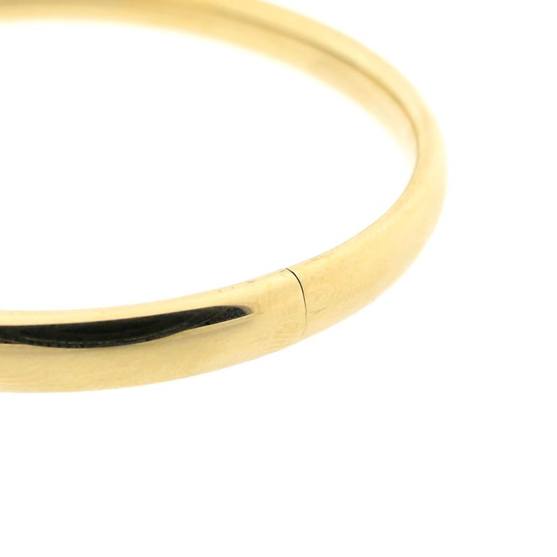 Image 5 of 8 carat smooth slave bracelet; Size M/L