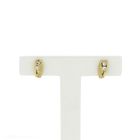 Image 1 of Gold stud earrings with zirconia