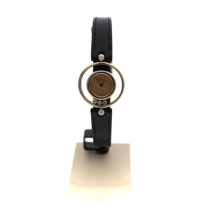 Image 1 of Chopard Happy Diamonds 4112; 18k Gold Ladies Watch